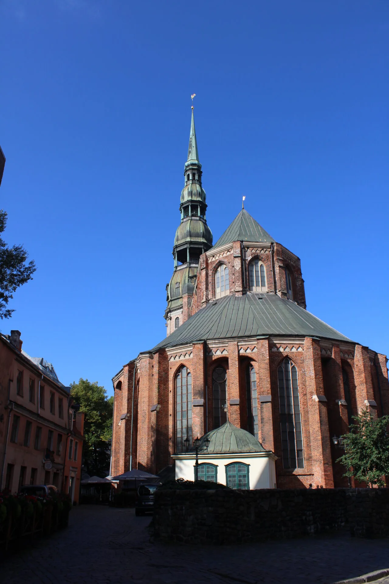 Die Petrikirche (lettisch Svētā Pētera baznīca) in Riga